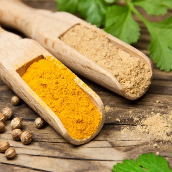 Ingwer - Kurkuma - Koriander © PhotoSG - fotolia.com Heilrezepturen aus Naturstoffen